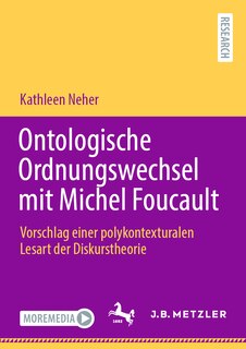 Couverture_Ontologische Ordnungswechsel Mit Michel Foucault