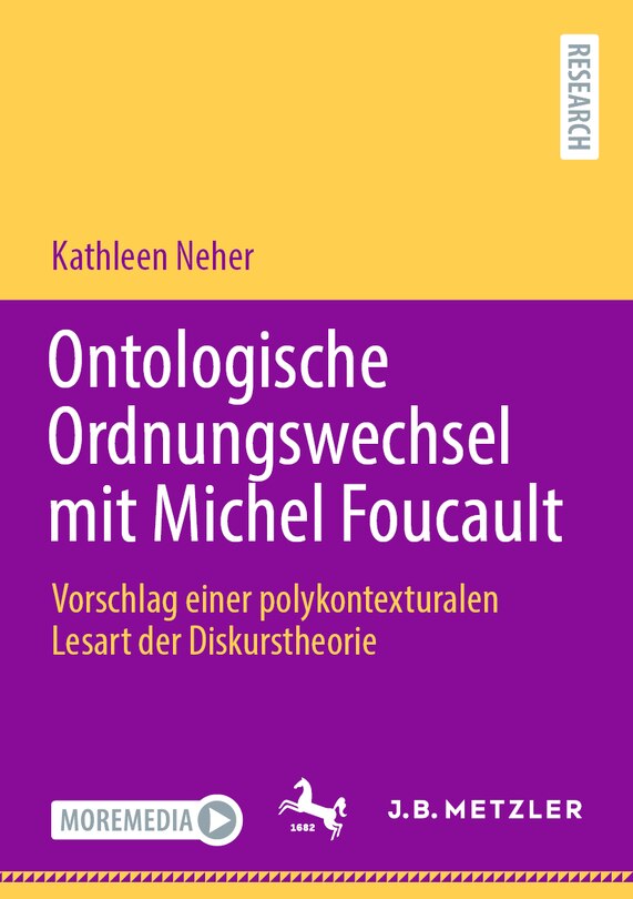 Couverture_Ontologische Ordnungswechsel Mit Michel Foucault