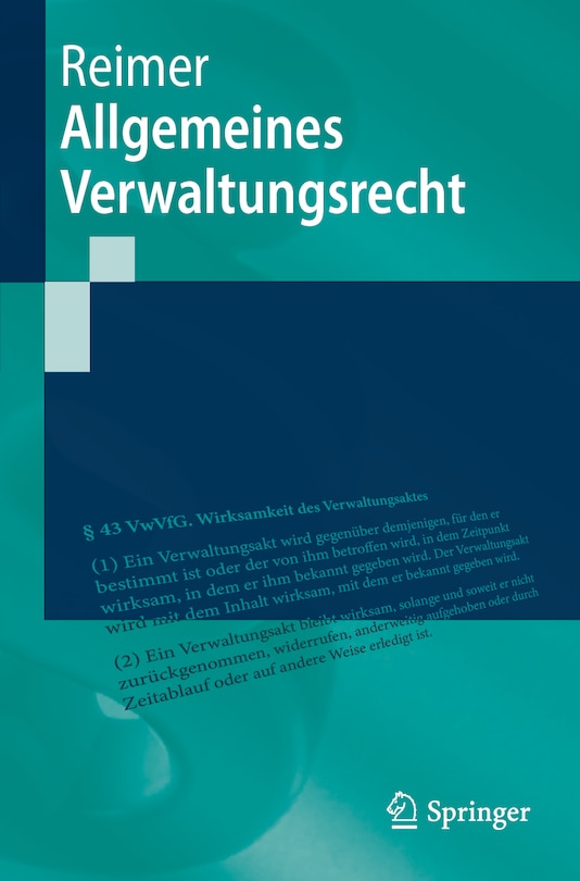 Couverture_Allgemeines Verwaltungsrecht