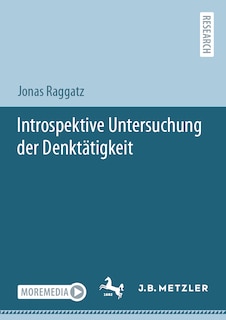 Front cover_Introspektive Untersuchung Der Denktätigkeit