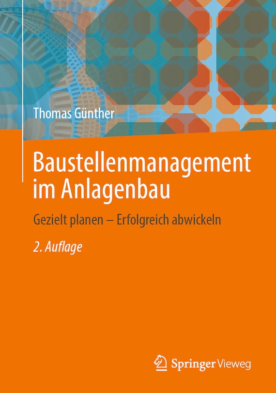 Front cover_Baustellenmanagement Im Anlagenbau