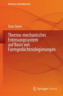 Couverture_Thermo-Mechanisches Enteisungssystem Auf Basis Von Formgedächtnislegierungen