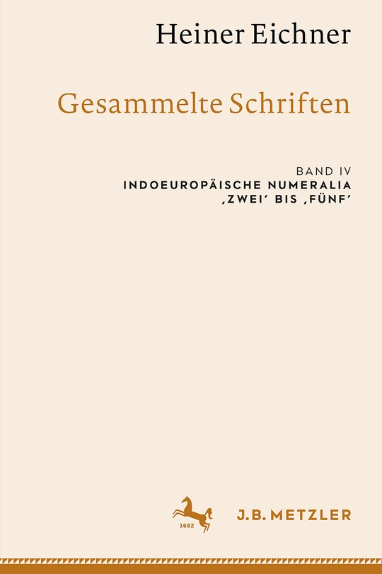 Front cover_Heiner Eichner: Gesammelte Schriften