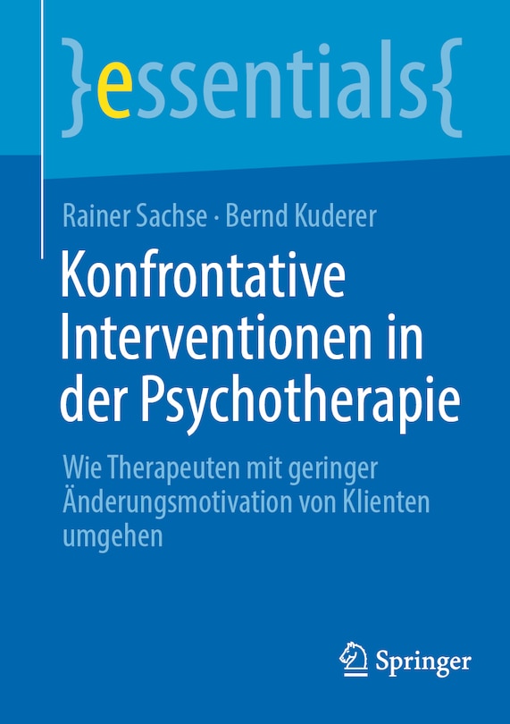 Couverture_Konfrontative Interventionen in Der Psychotherapie