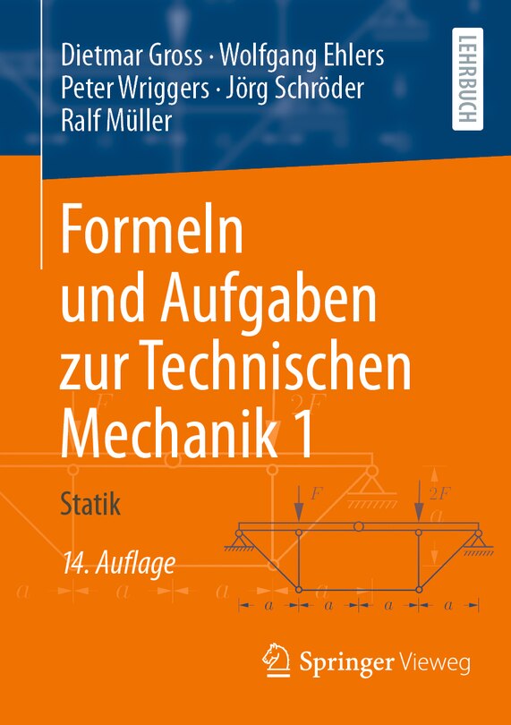 Couverture_Formeln Und Aufgaben Zur Technischen Mechanik 1