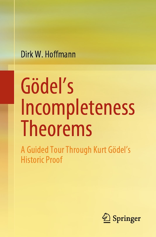 Front cover_Godel's Incompleteness Theorems