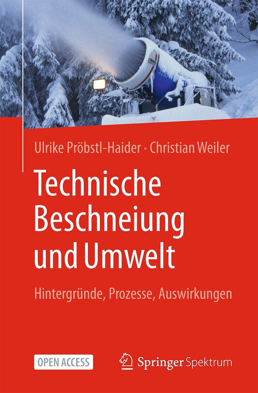 Front cover_Technische Beschneiung Und Umwelt