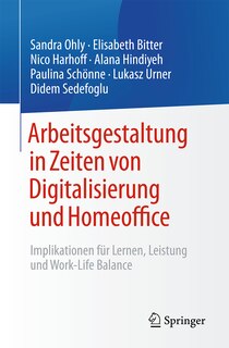 Couverture_Arbeitsgestaltung in Zeiten Von Digitalisierung Und Homeoffice