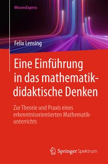 Couverture_Eine Einführung in Das Mathematikdidaktische Denken