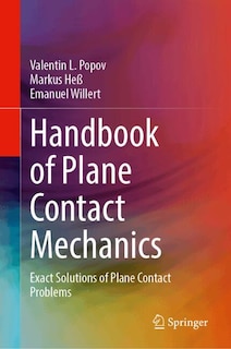 Couverture_Handbook of Plane Contact Mechanics