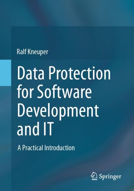 Couverture_Data Protection for Software Development and IT