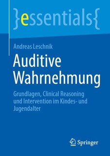 Front cover_Auditive Wahrnehmung