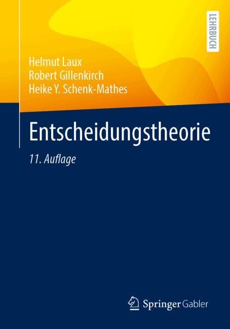 Front cover_Entscheidungstheorie