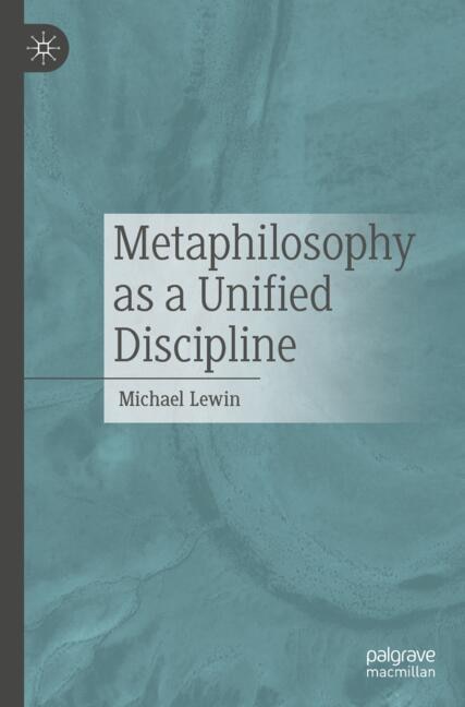 Couverture_Metaphilosophy as a Unified Discipline