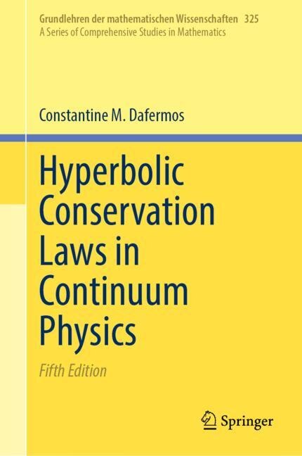 Couverture_Hyperbolic Conservation Laws in Continuum Physics