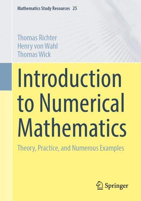 Front cover_Introduction to Numerical Mathematics