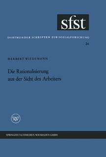 Couverture_Die Rationalisierung aus der Sicht des Arbeiters