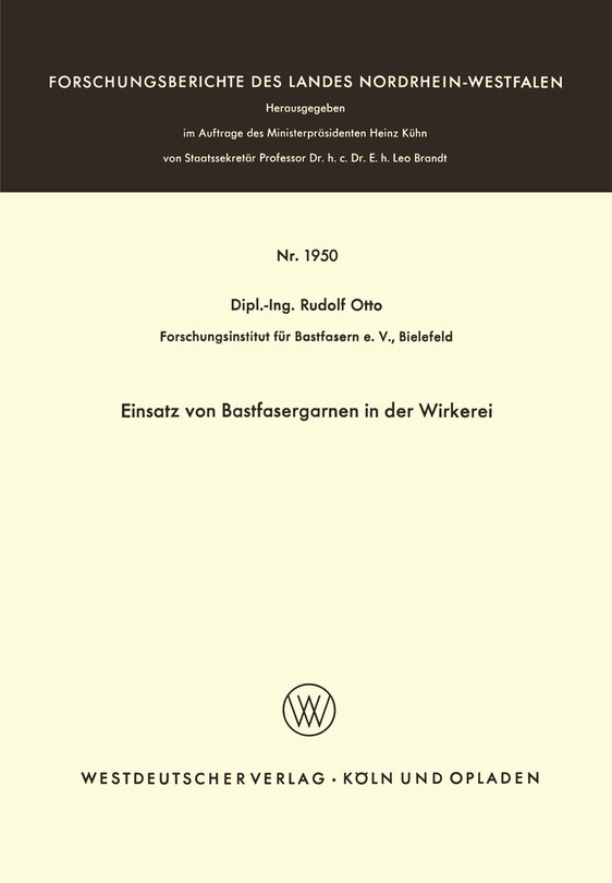 Einsatz von Bastfasergarnen in der Wirkerei