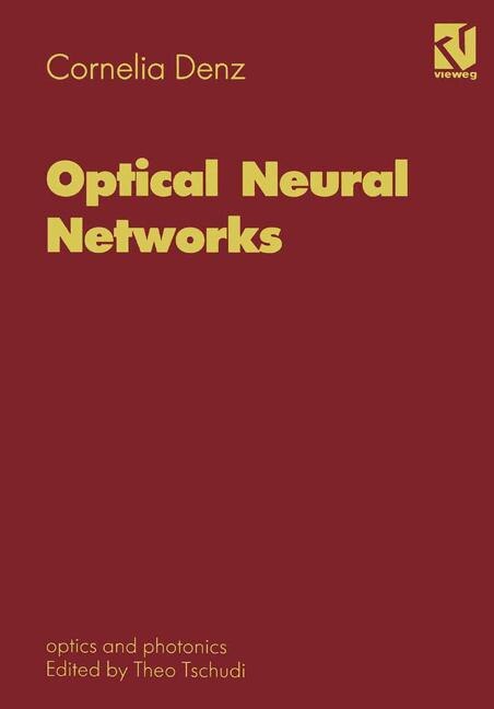 Front cover_Optical Neural Networks