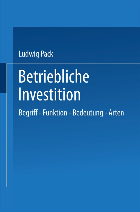 Couverture_Betriebliche Investition