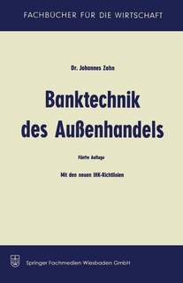 Front cover_Banktechnik des Aussenhandels