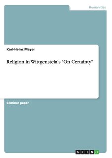 Couverture_Religion in Wittgenstein's On Certainty