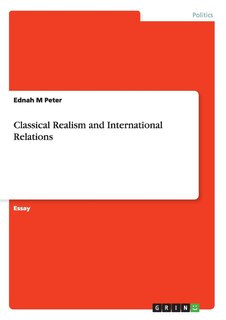 Front cover_Classical Realism and International Relations