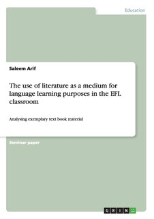 Couverture_The use of literature as a medium for language learning purposes in the EFL classroom