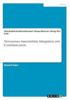 Front cover_Novozymes. Sustainability Integration and Communication