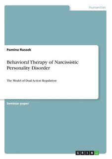 Front cover_Behavioral Therapy of Narcissistic Personality Disorder