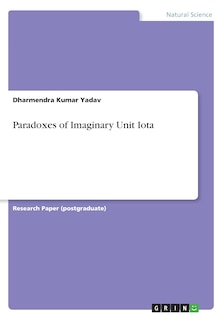 Couverture_Paradoxes of Imaginary Unit Iota
