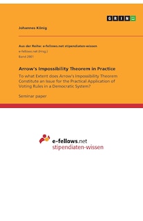 Front cover_Arrow's Impossibility Theorem in Practice