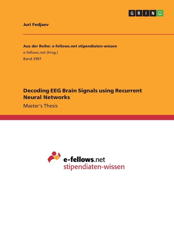 Front cover_Decoding EEG Brain Signals using Recurrent Neural Networks