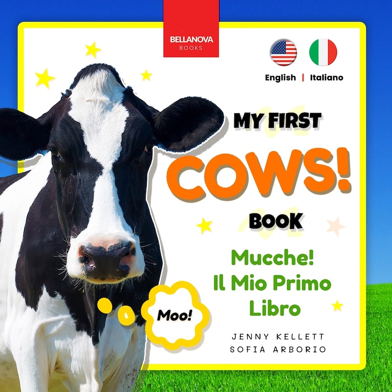 Couverture_Cows! My First Book Mucche! Il Mio Primo Libro