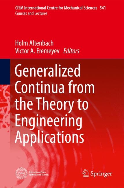 Couverture_Generalized Continua - from the Theory to Engineering Applications