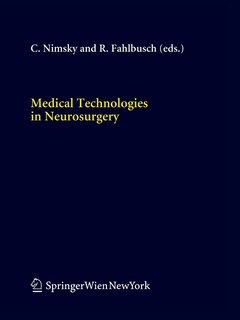 Couverture_Medical Technologies in Neurosurgery