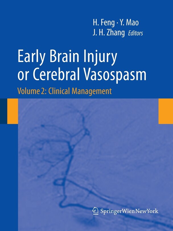 Front cover_Early Brain Injury Or Cerebral Vasospasm