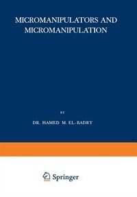 Front cover_Micromanipulators and Micromanipulation