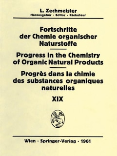 Front cover_Fortschritte Der Chemie Organischer Naturstoffe / Progress In The Chemistry Of Organic Natural Products / Progres Dans La Chimie Des Substances Organiques Naturelles