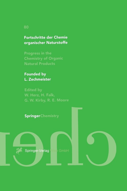 Front cover_Fortschritte der Chemie organischer Naturstoffe / Progress in the Chemistry of Organic Natural Products
