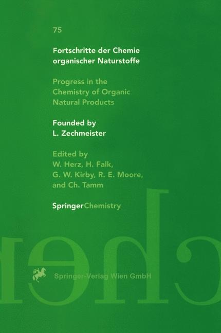 Front cover_Fortschritte der Chemie organischer Naturstoffe / Progress in the Chemistry of Organic Natural Products