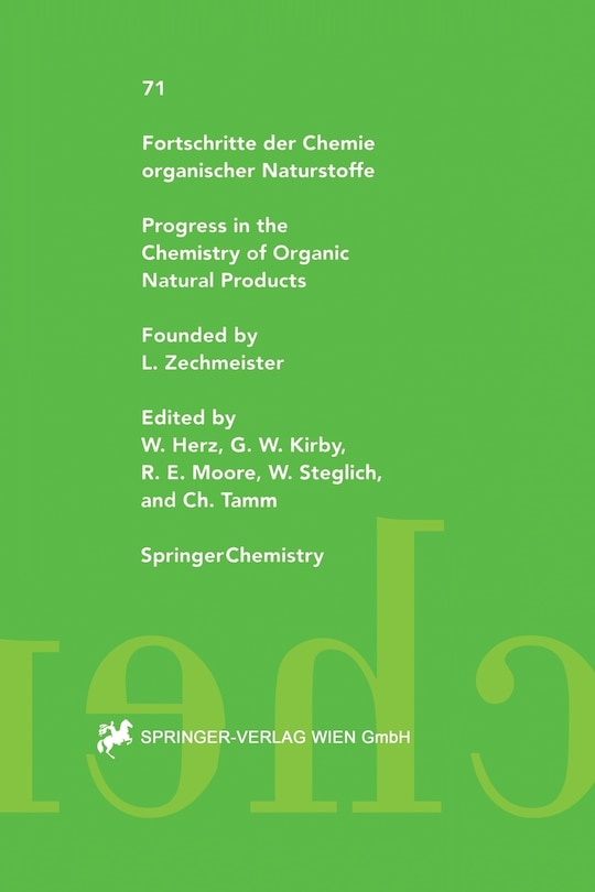Front cover_Fortschritte der Chemie organischer Naturstoffe / Progress in the Chemistry of Organic Natural Products