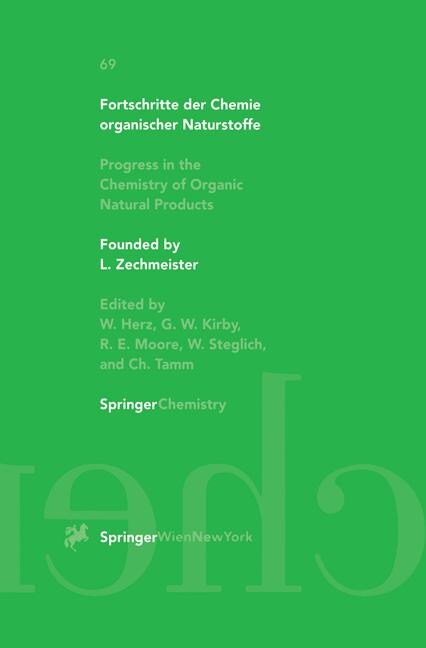 Couverture_Fortschritte der Chemie organischer Naturstoffe Progress in the Chemistry of Organic Natural Products 69