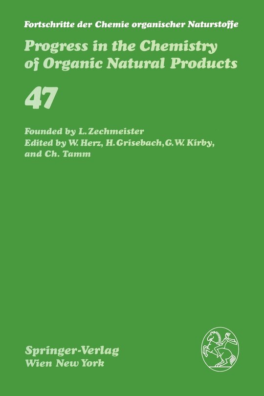 Front cover_Fortschritte der Chemie organischer Naturstoffe / Progress in the Chemistry of Organic Natural Products
