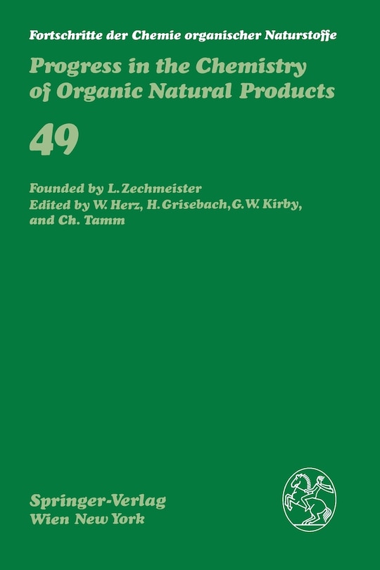 Front cover_Fortschritte der Chemie organischer Naturstoffe / Progress in the Chemistry of Organic Natural Products