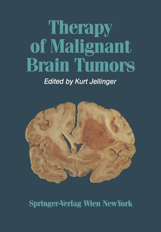 Couverture_Therapy Of Malignant Brain Tumors