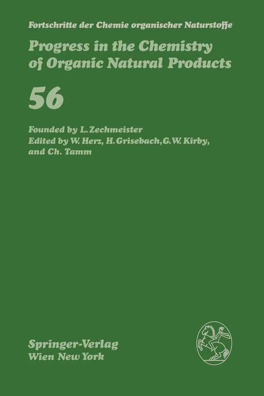 Front cover_Fortschritte der Chemie organischer Naturstoffe / Progress in the Chemistry of Organic Natural Products