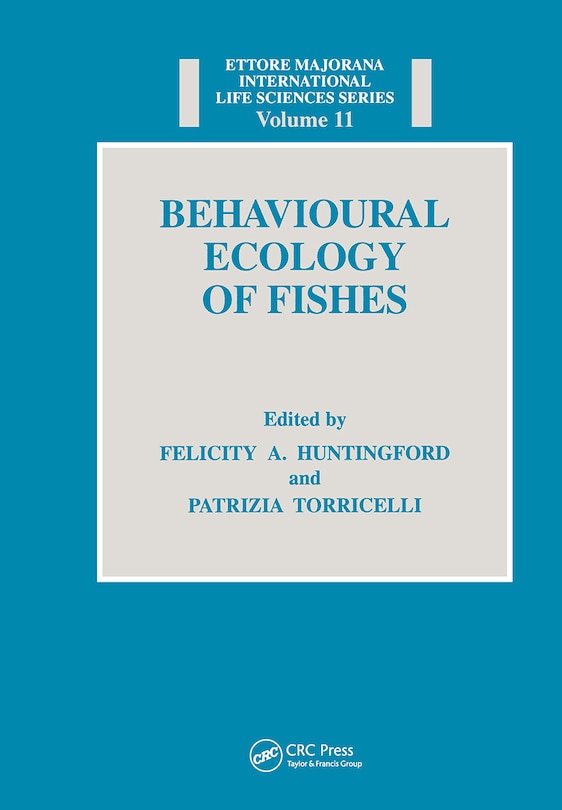 Front cover_Behavioural Ecology of Fishes