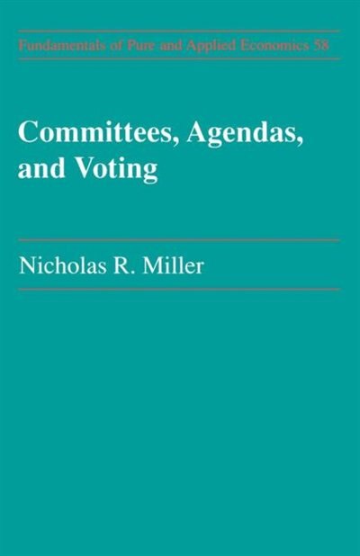 Couverture_Committees Agendas and Voting