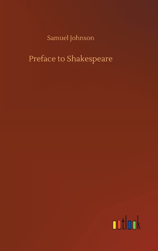 Front cover_Preface to Shakespeare
